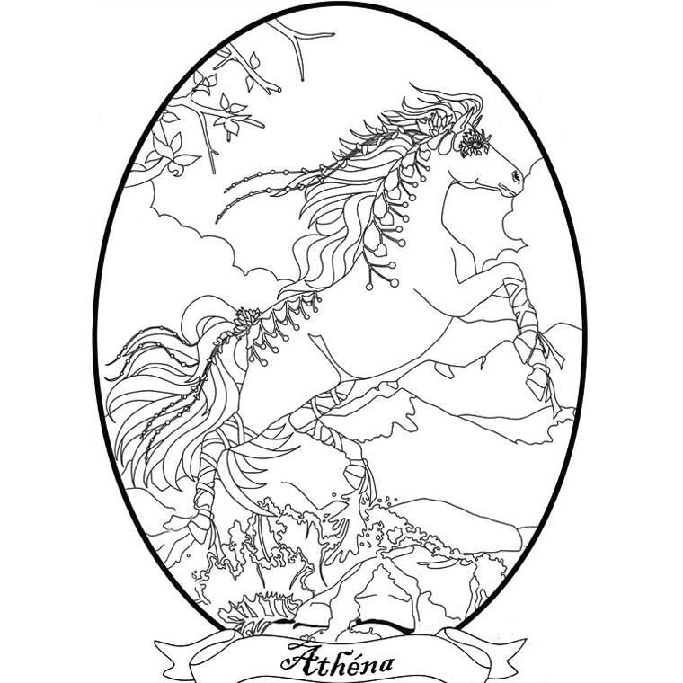 Coloring page: Bella Sara (Cartoons and Animated Shows) #41298 - Free Printable Coloring Pages