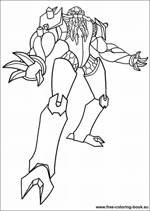 Free printable Ben 10 coloring page #40489 from Cartoons and Animated Shows collection