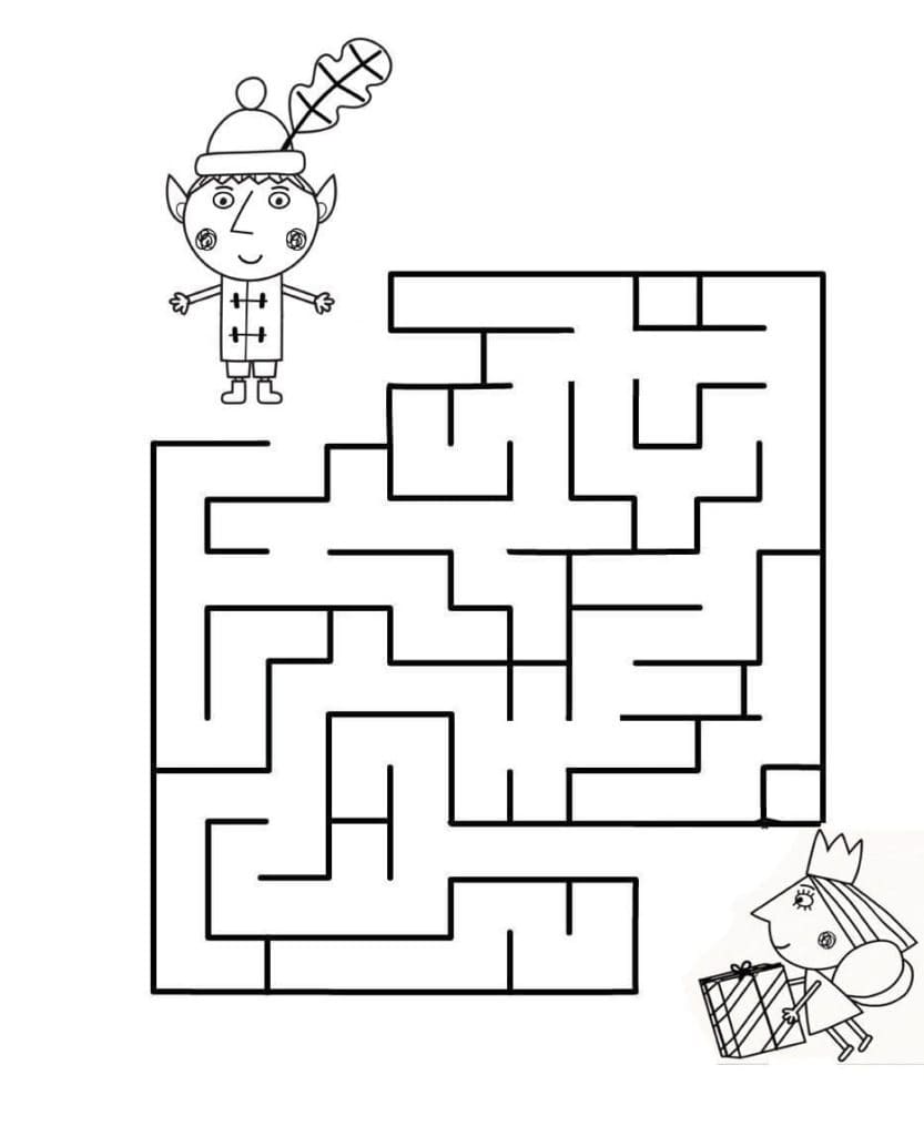 Coloring page: Ben and Holly's Little Kingdom (Cartoons and Animated Shows) #199107 - Free Printable Coloring Pages