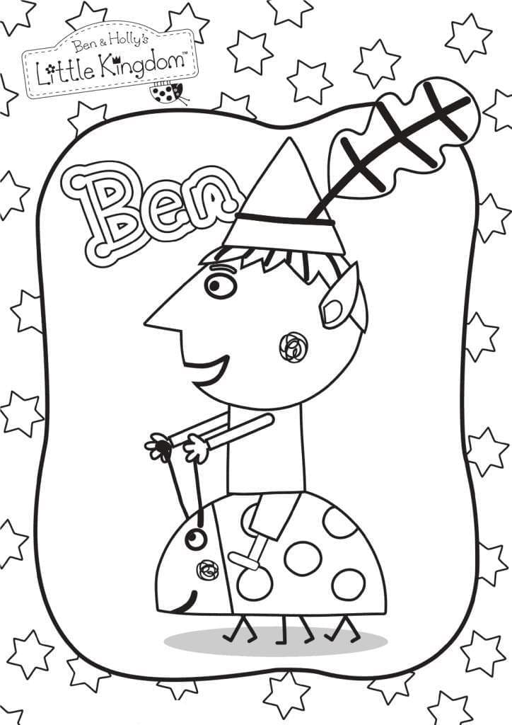 Coloring page: Ben and Holly's Little Kingdom (Cartoons and Animated Shows) #199117 - Free Printable Coloring Pages