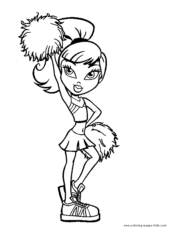 Free printable Bratz coloring page #32585 from Cartoons and Animated Shows collection