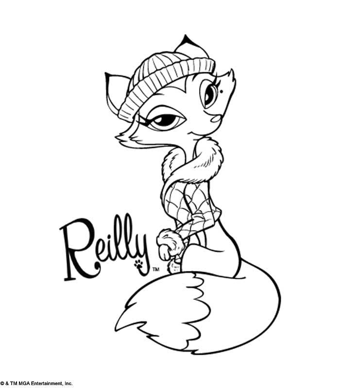 Free printable Bratz coloring page #32718 from Cartoons and Animated Shows collection