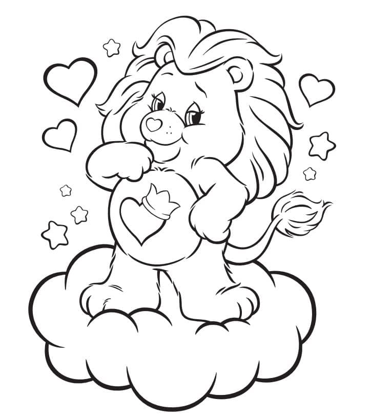 Free printable Care Bears coloring page #185336 from Cartoons and Animated Shows collection