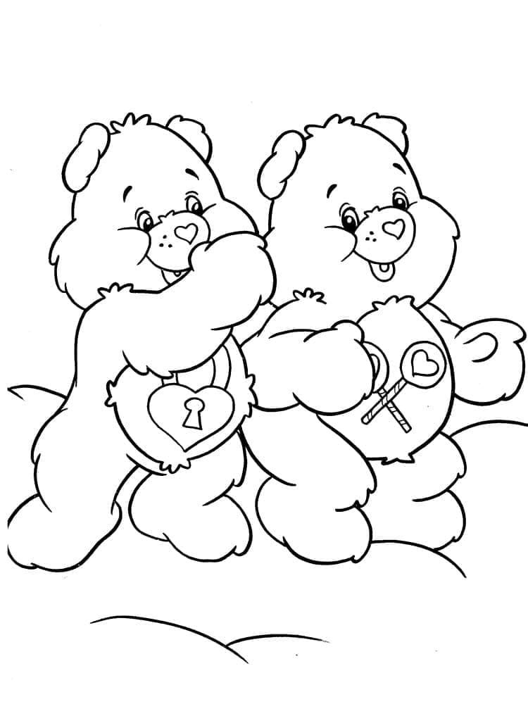 Free printable Care Bears coloring page #185339 from Cartoons and Animated Shows collection