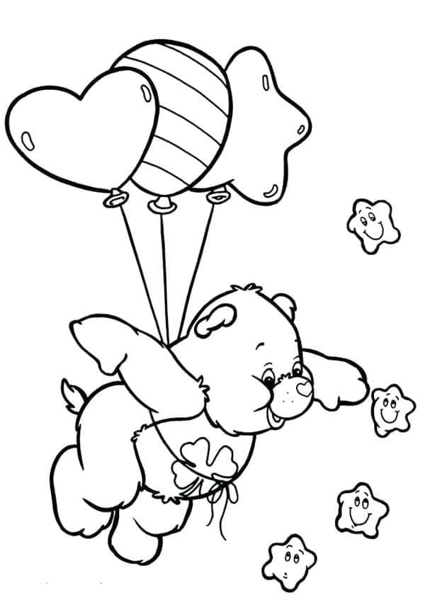 Free printable Care Bears coloring page #185342 from Cartoons and Animated Shows collection
