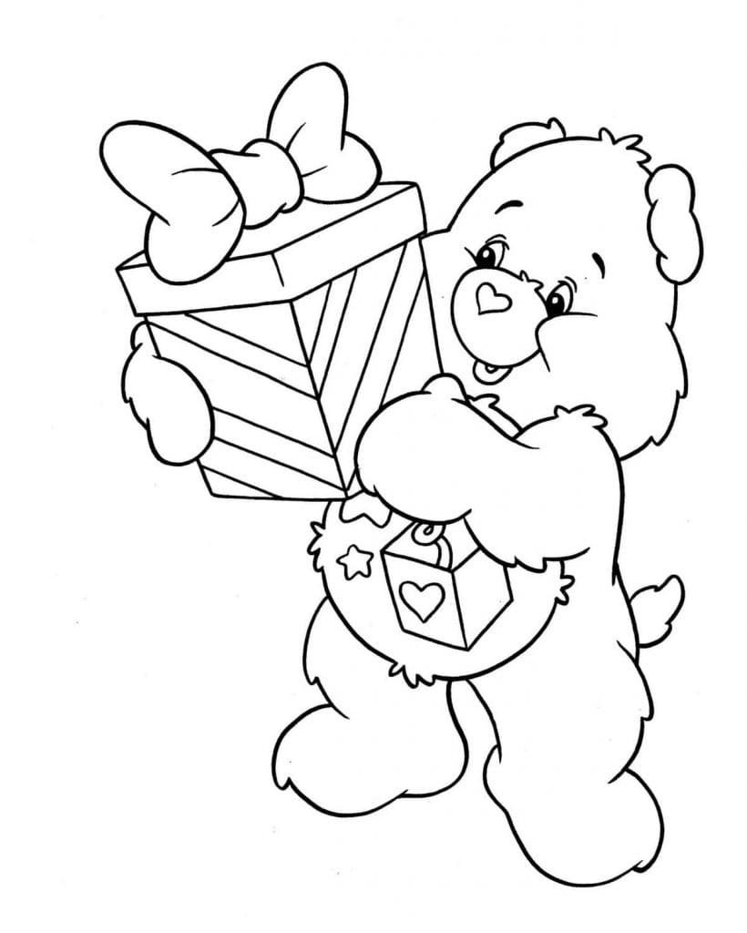 Free printable Care Bears coloring page #185343 from Cartoons and Animated Shows collection
