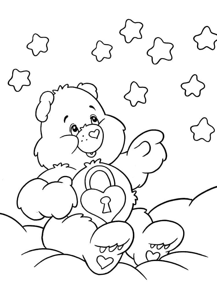 Free printable Care Bears coloring page #185344 from Cartoons and Animated Shows collection