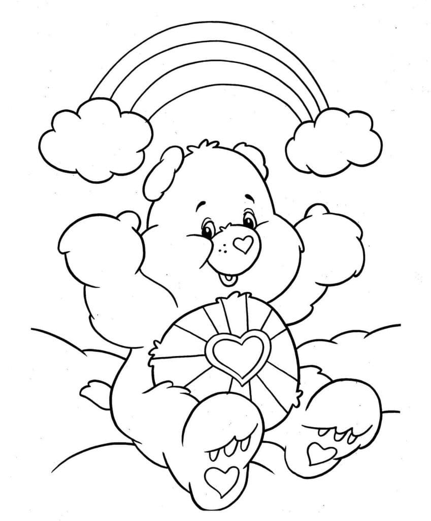 Free printable Care Bears coloring page #185345 from Cartoons and Animated Shows collection