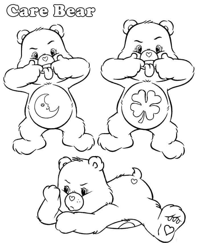 Free printable Care Bears coloring page #185346 from Cartoons and Animated Shows collection