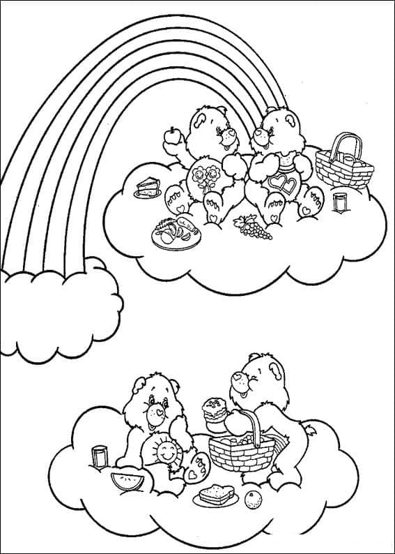 Free printable Care Bears coloring page #185348 from Cartoons and Animated Shows collection