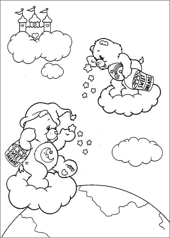 Free printable Care Bears coloring page #185349 from Cartoons and Animated Shows collection