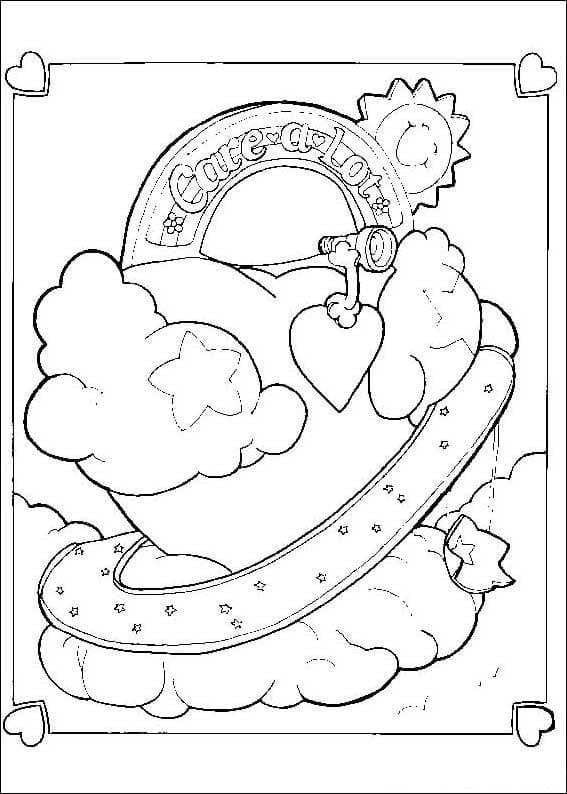 Free printable Care Bears coloring page #185353 from Cartoons and Animated Shows collection