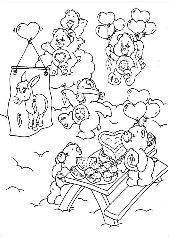 Free printable Care Bears coloring page #185360 from Cartoons and Animated Shows collection