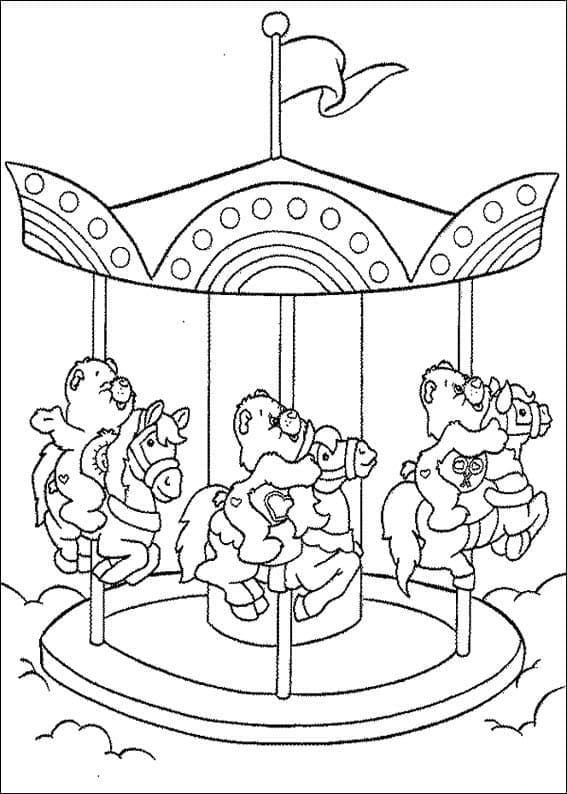 Free printable Care Bears coloring page #185361 from Cartoons and Animated Shows collection