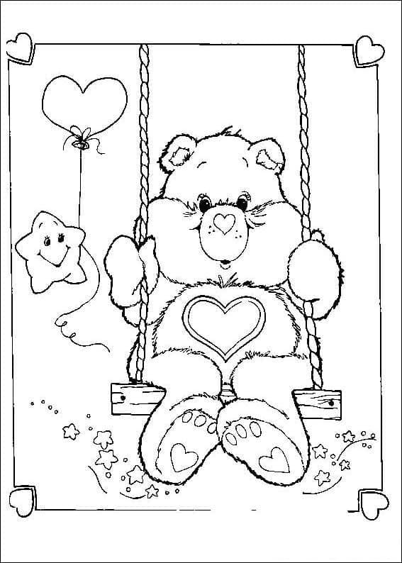 Free printable Care Bears coloring page #185369 from Cartoons and Animated Shows collection