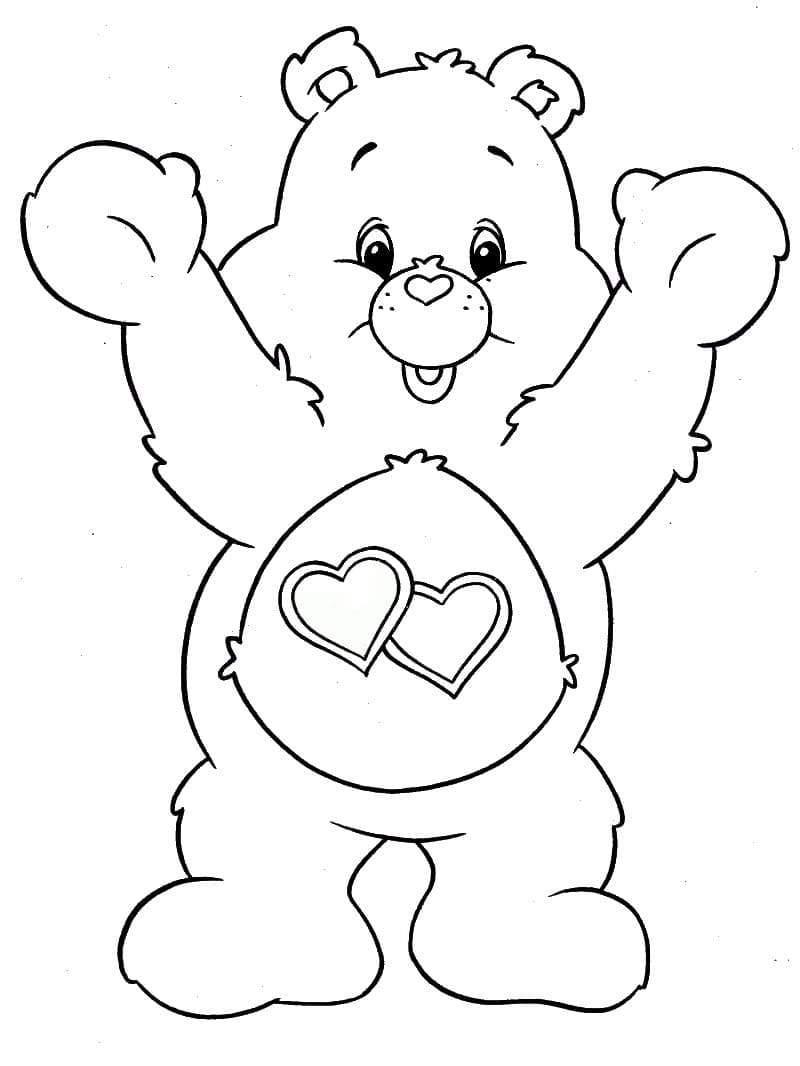Free printable Care Bears coloring page #185372 from Cartoons and Animated Shows collection