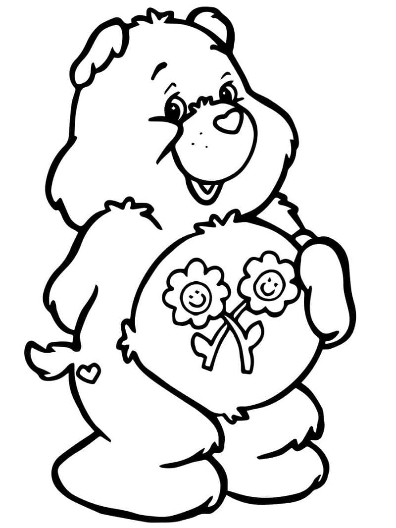 Free printable Care Bears coloring page #185374 from Cartoons and Animated Shows collection