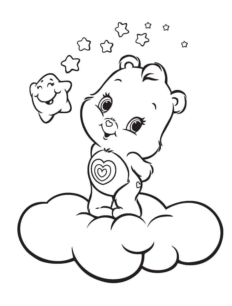 Free printable Care Bears coloring page #185375 from Cartoons and Animated Shows collection