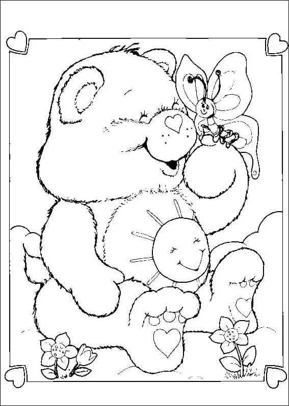 Free printable Care Bears coloring page #185385 from Cartoons and Animated Shows collection