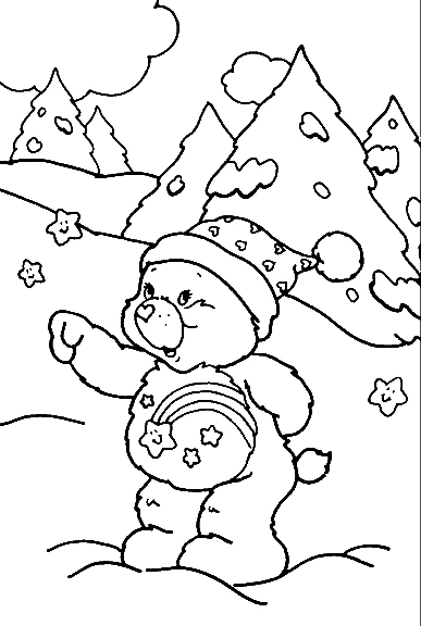 Free printable Care Bears coloring page #37234 from Cartoons and Animated Shows collection