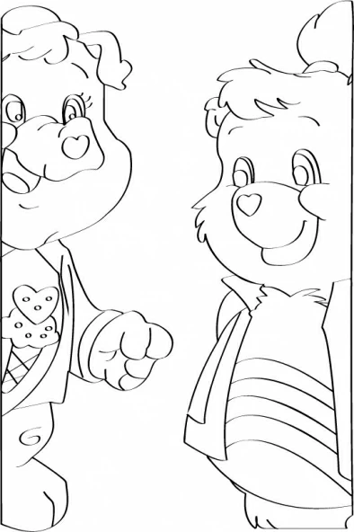Free printable Care Bears coloring page #37235 from Cartoons and Animated Shows collection