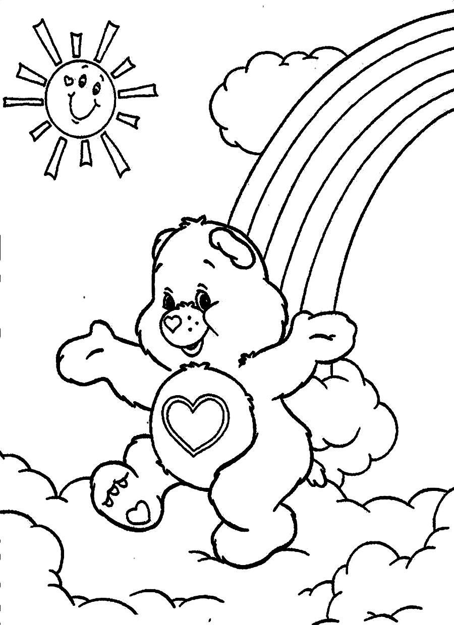 Coloring page: Care Bears (Cartoons and Animated Shows) #37339 - Free Printable Coloring Pages