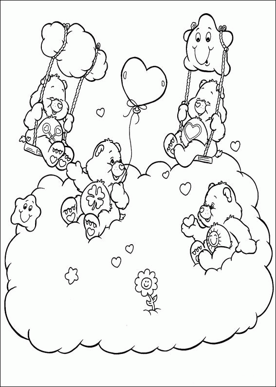 Free printable Care Bears coloring page #37461 from Cartoons and Animated Shows collection Free printable Care Bears coloring page #37461 from Cartoons and Animated Shows collection
