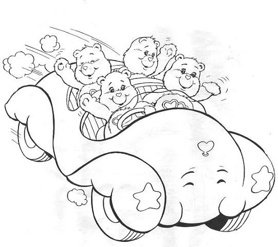 Free printable Care Bears coloring page #37538 from Cartoons and Animated Shows collection