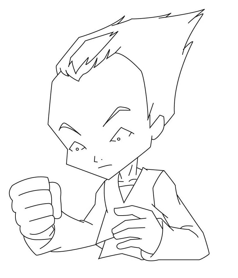Free printable Code Lyoko coloring page #204627 from Cartoons and Animated Shows collection