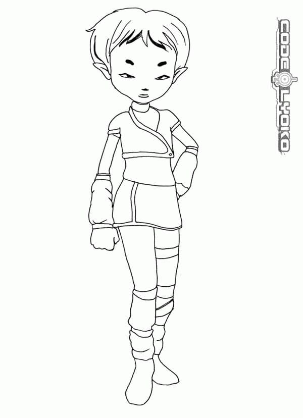 Free printable Code Lyoko coloring page #204641 from Cartoons and Animated Shows collection