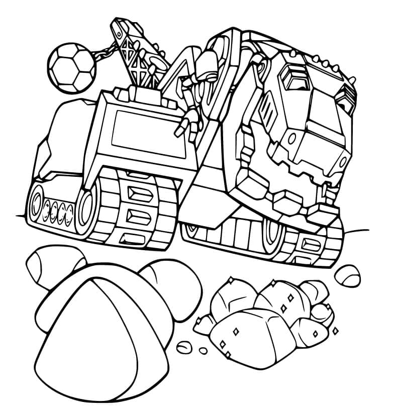 Free printable Dinotrux coloring page #196520 from Cartoons and Animated Shows collection