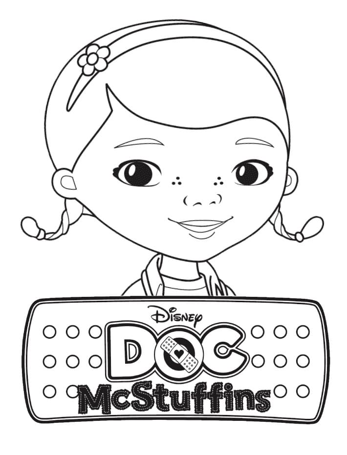 Free printable Doc McStuffins coloring page #187235 from Cartoons and Animated Shows collection Free printable Doc McStuffins coloring page #187235 from Cartoons and Animated Shows collection