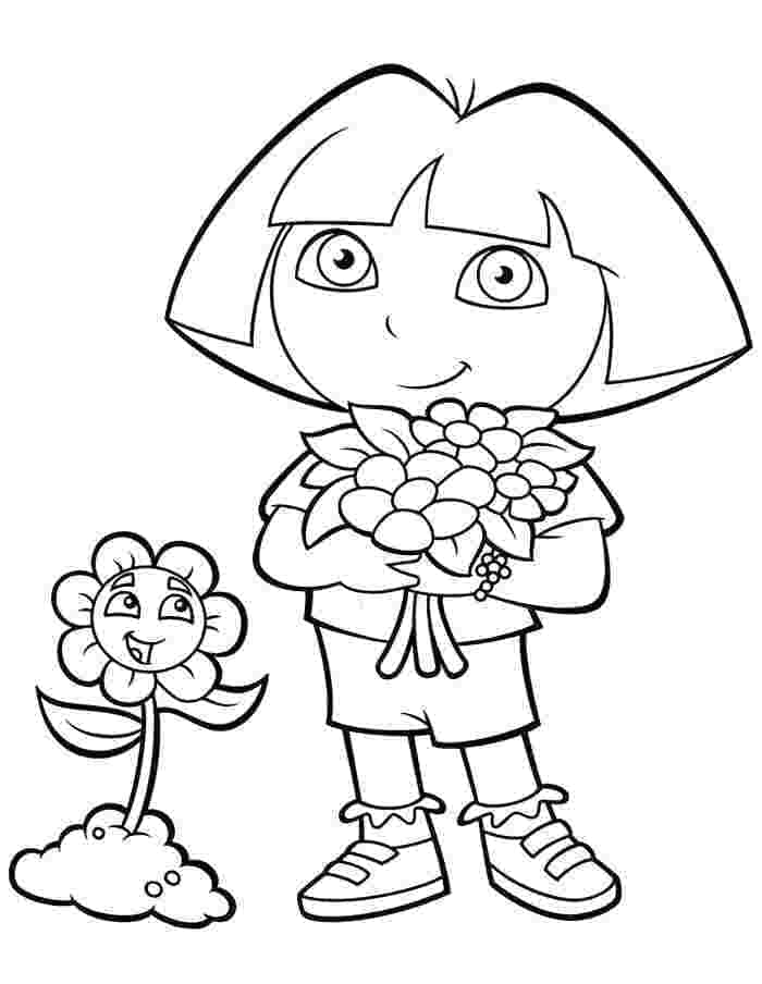 Free printable Dora the Explorer coloring page #189769 from Cartoons and Animated Shows collection