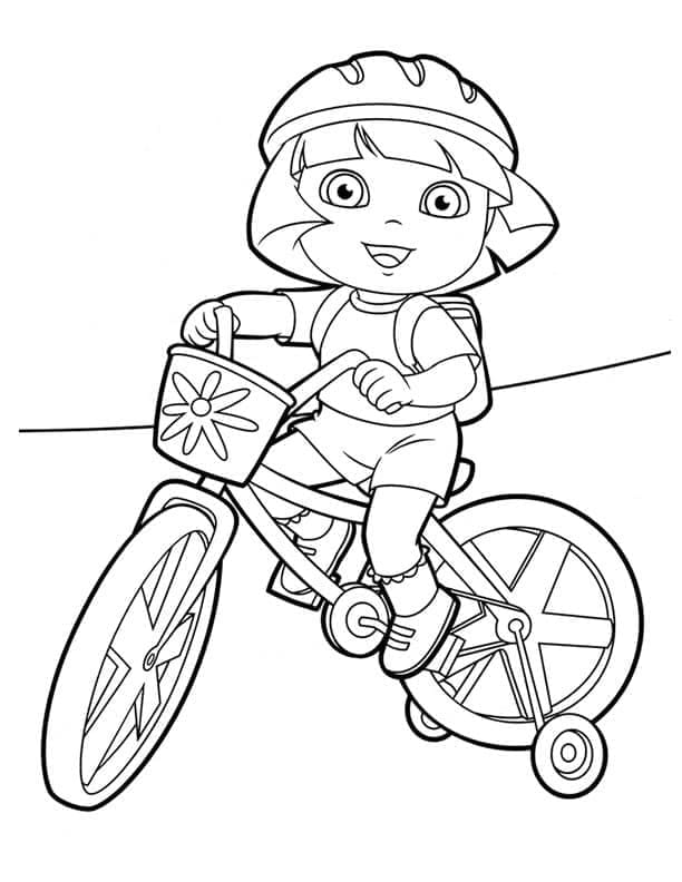 Free printable Dora the Explorer coloring page #189800 from Cartoons and Animated Shows collection