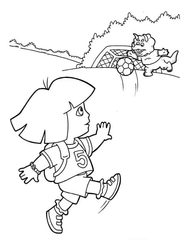 Free printable Dora the Explorer coloring page #189802 from Cartoons and Animated Shows collection