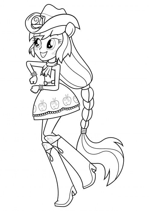 Free printable Equestria Girls coloring page #197789 from Cartoons and Animated Shows collection