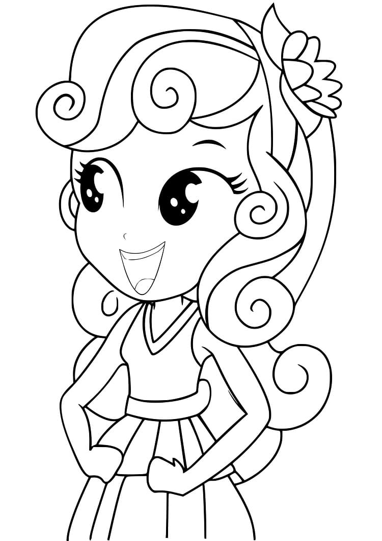 Free printable Equestria Girls coloring page #197791 from Cartoons and Animated Shows collection