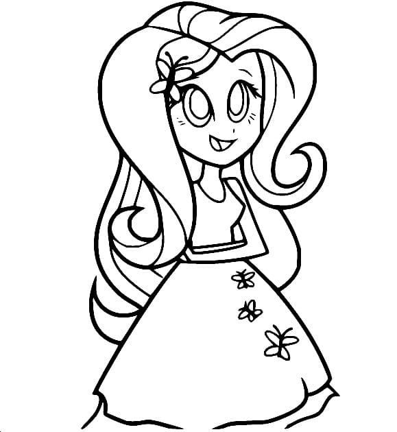 Coloring page: Equestria Girls (Cartoons and Animated Shows) #197827 - Free Printable Coloring Pages