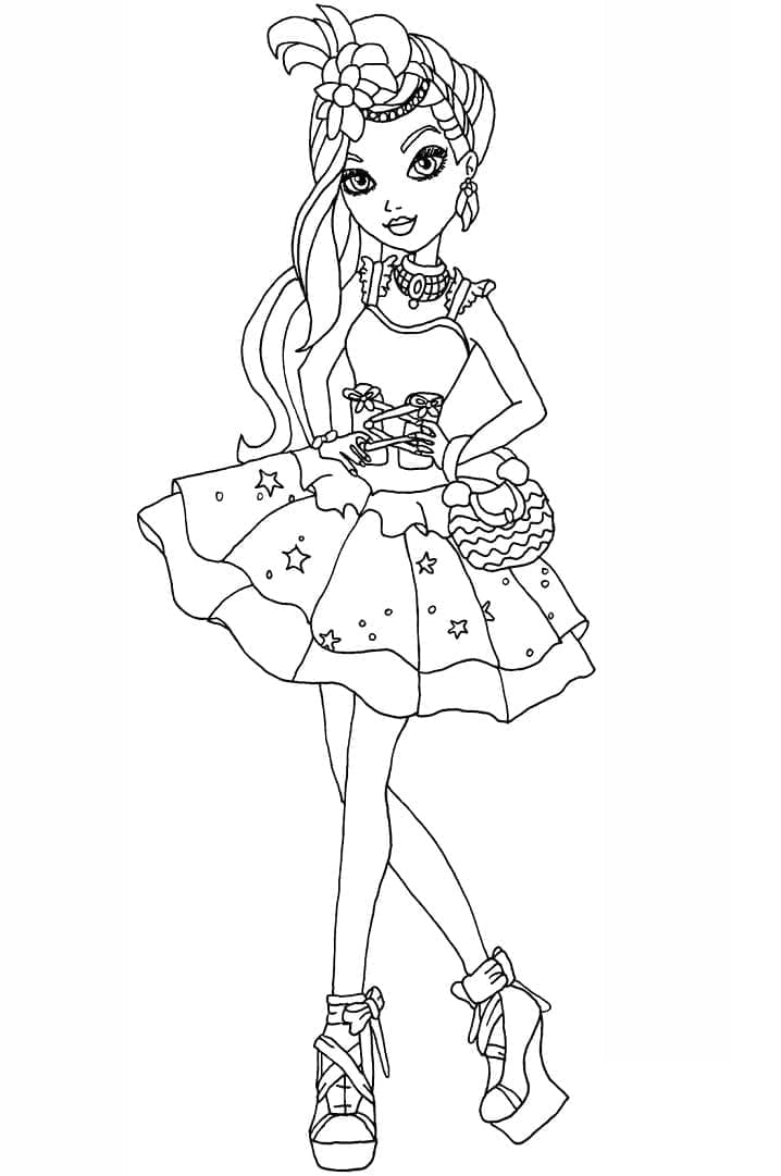 Coloring page: Ever After High (Cartoons and Animated Shows) #207953 - Free Printable Coloring Pages