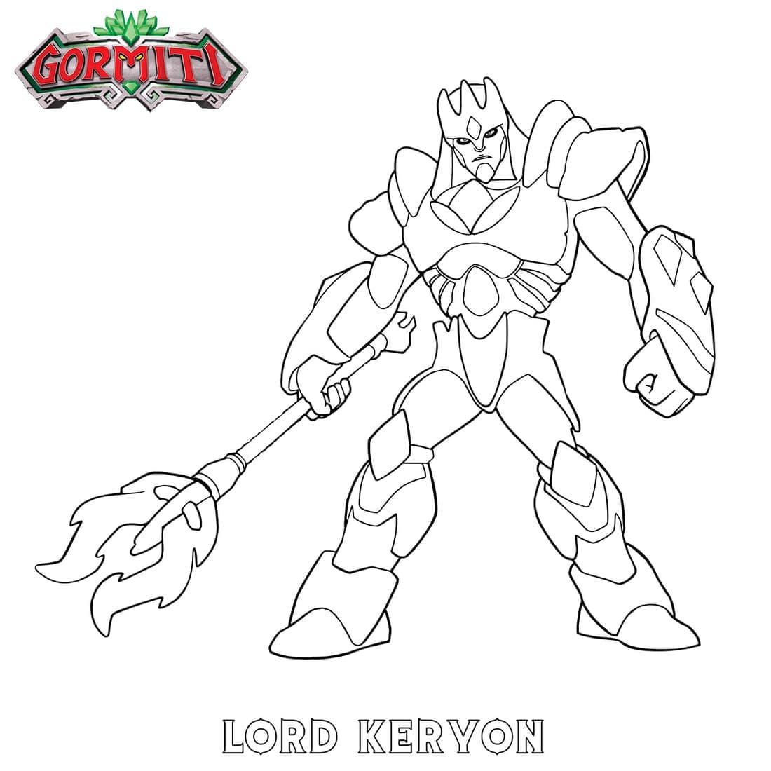 Free printable Gormiti coloring page #210461 from Cartoons and Animated Shows collection