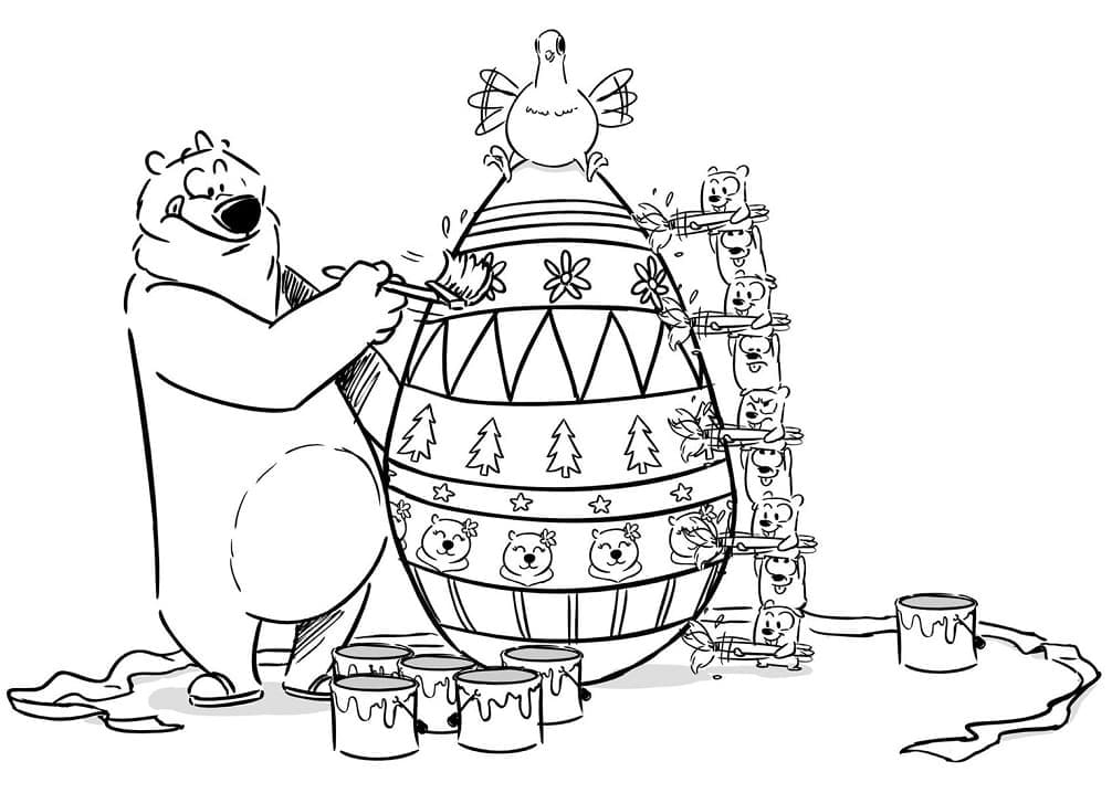 Free printable Grizzy and the Lemmings coloring page #182443 from Cartoons and Animated Shows collection