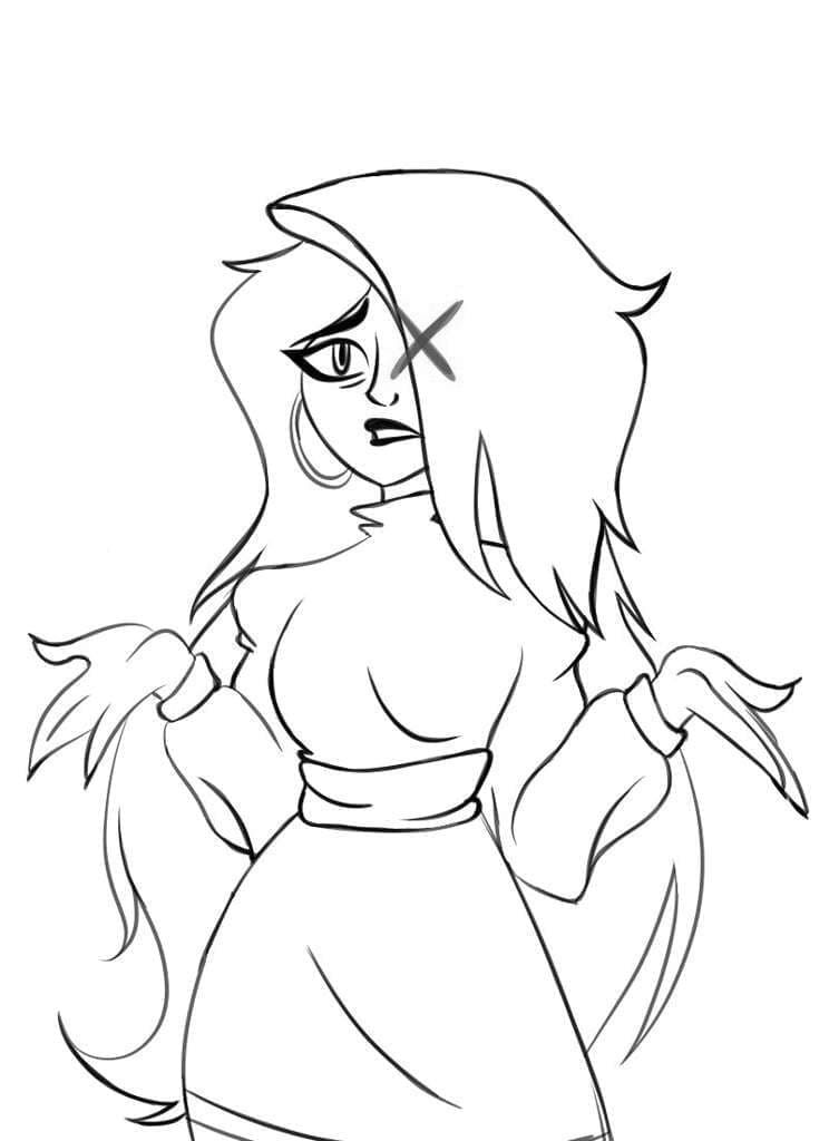 Free printable Hazbin Hotel coloring page #213547 from Cartoons and Animated Shows collection