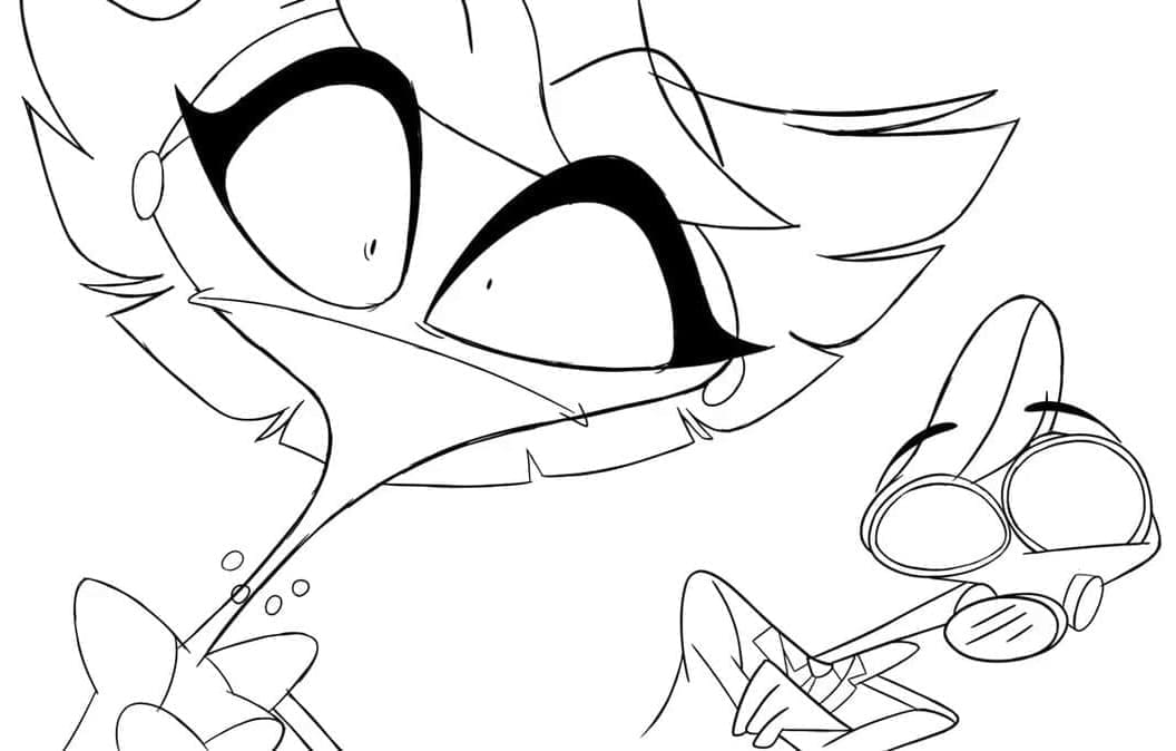 Free printable Hazbin Hotel coloring page #213557 from Cartoons and Animated Shows collection