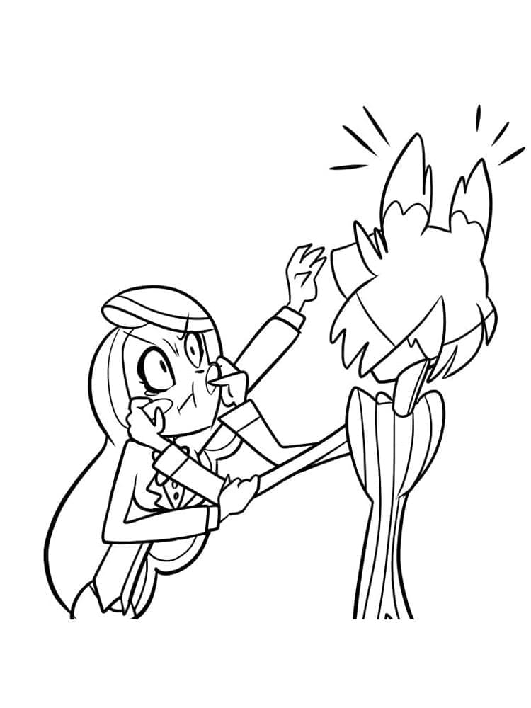 Free printable Hazbin Hotel coloring page #213568 from Cartoons and Animated Shows collection