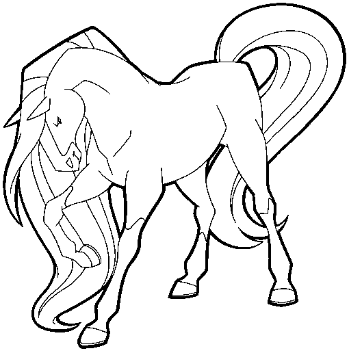 Free printable Horseland coloring page #53796 from Cartoons and Animated Shows collection