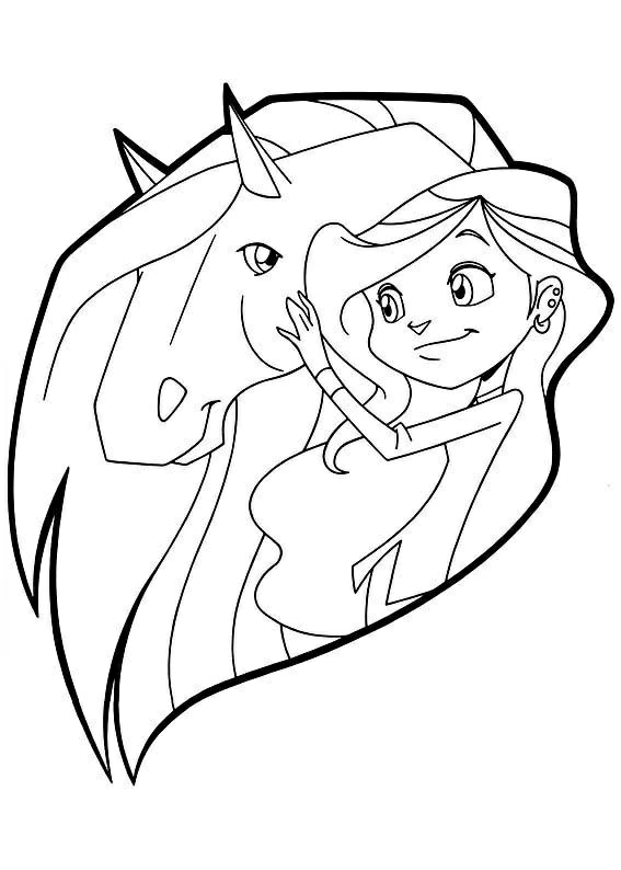Free printable Horseland coloring page #53803 from Cartoons and Animated Shows collection