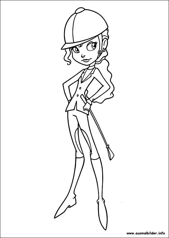 Free printable Horseland coloring page #53905 from Cartoons and Animated Shows collection