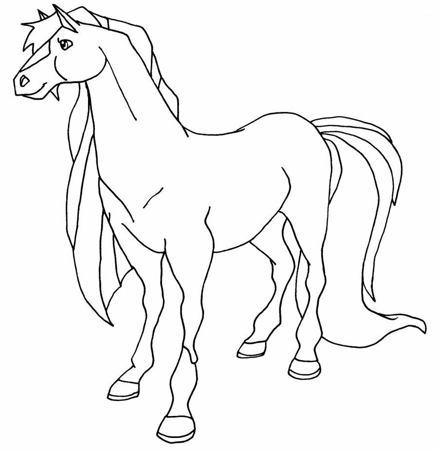 Free printable Horseland coloring page #53929 from Cartoons and Animated Shows collection