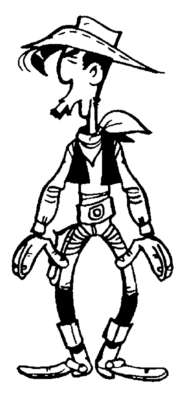 Free printable Lucky Luke coloring page #25633 from Cartoons and Animated Shows collection