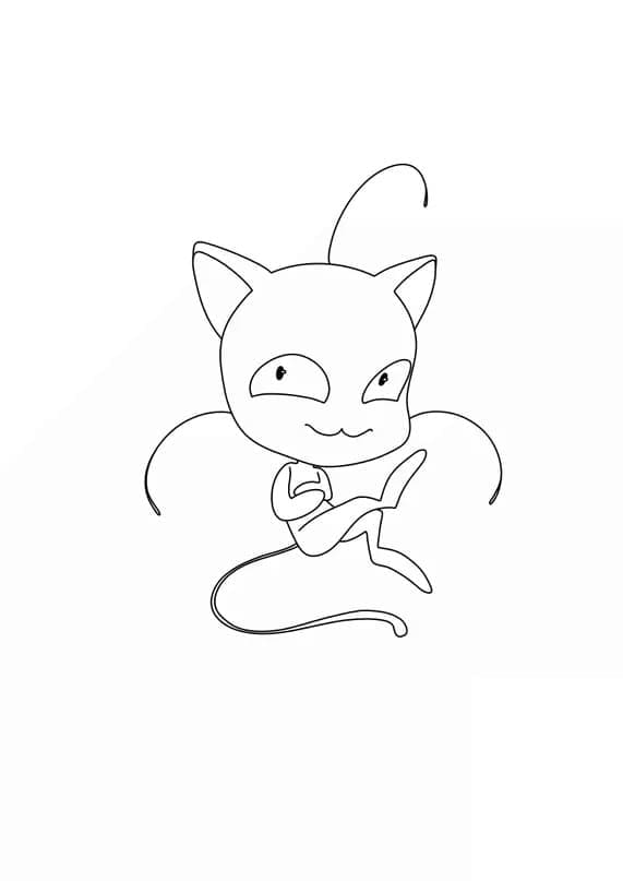 Free printable Miraculous Ladybug coloring page #175810 from Cartoons and Animated Shows collection